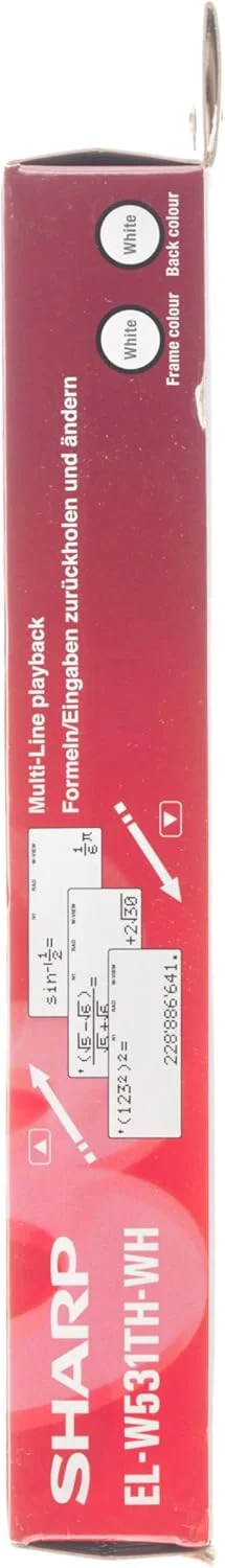 ماشین حساب مهندسی شارپ مدل SH-ELW531THWH ماشین حساب مهندسی شارپ مدل SH-ELW531THWH