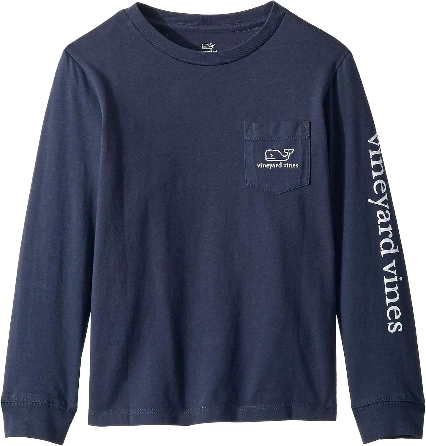 تی شرت آستین بلند بچه گانه Vineyard Vines با طرح نهنگ