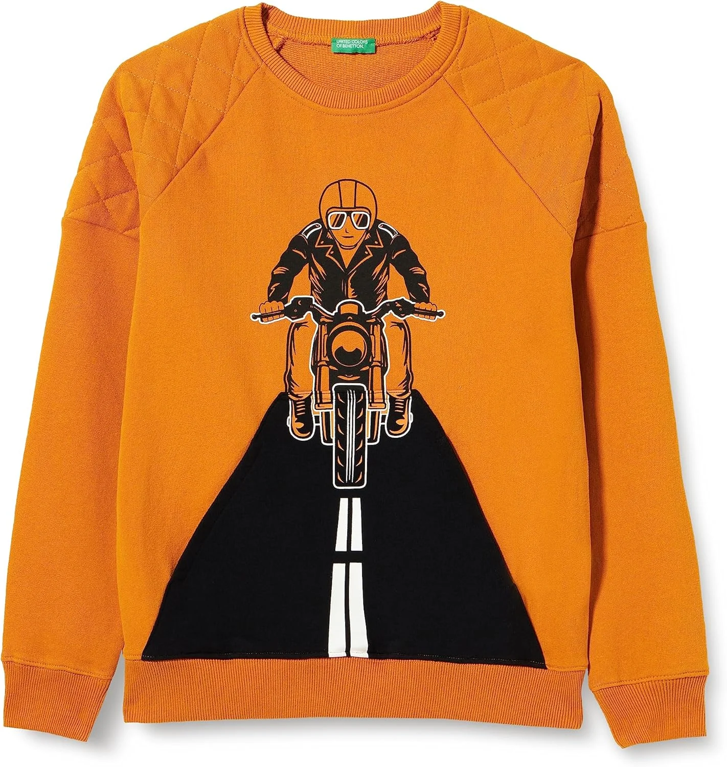 یونایتد کالرز آف بنتون پلیور کلاه دار پسرانه مدل MAGLIA G/C M/L 3J74C15C8 (بسته 1 عددی)