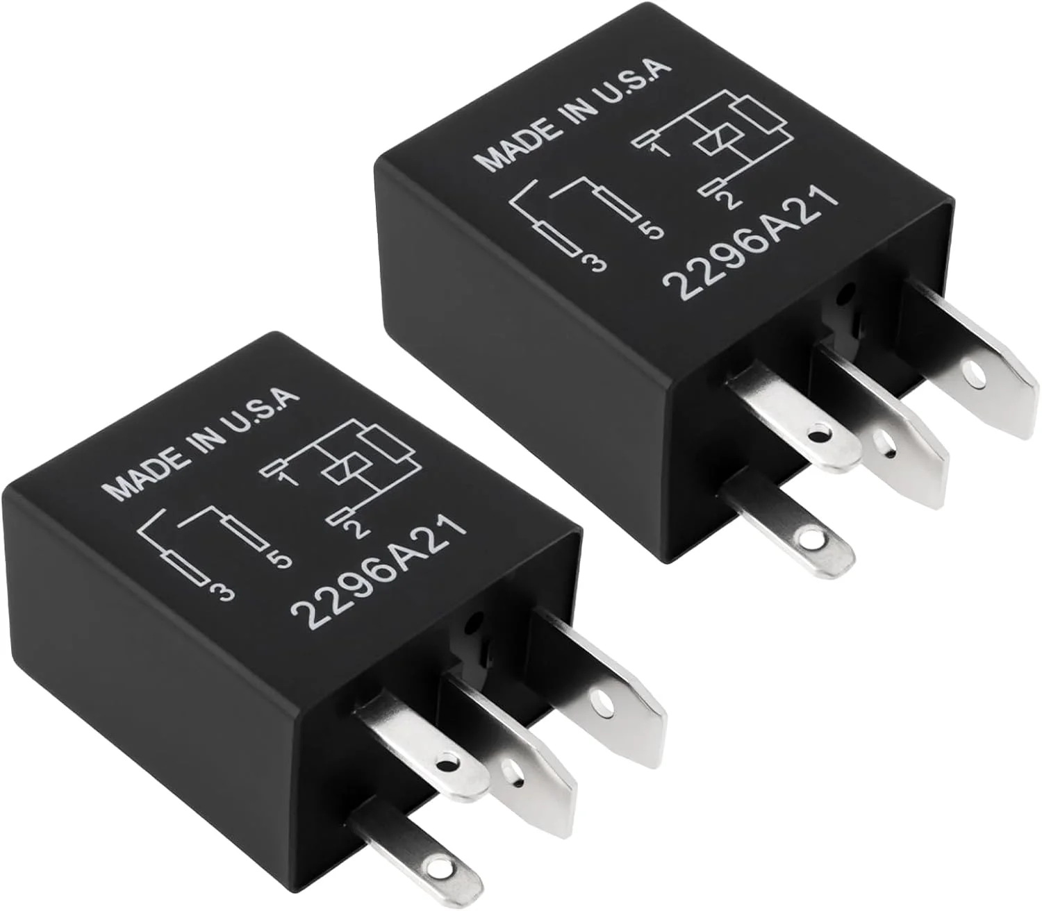 رله خودرو 4 پین SING F LTD مدل 8T2T-14B192-AA 8T2T14B192AA O101K سازگار با فورد 12 ولت DC (2 عدد)
