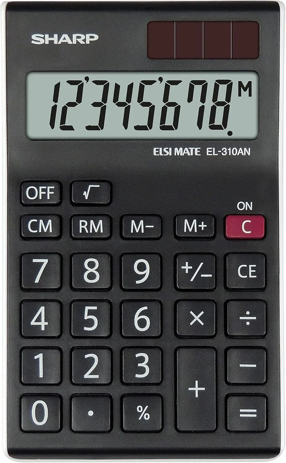 ماشین حساب رومیزی شارپ مدل EL-310ANWH - مشکی/سفید