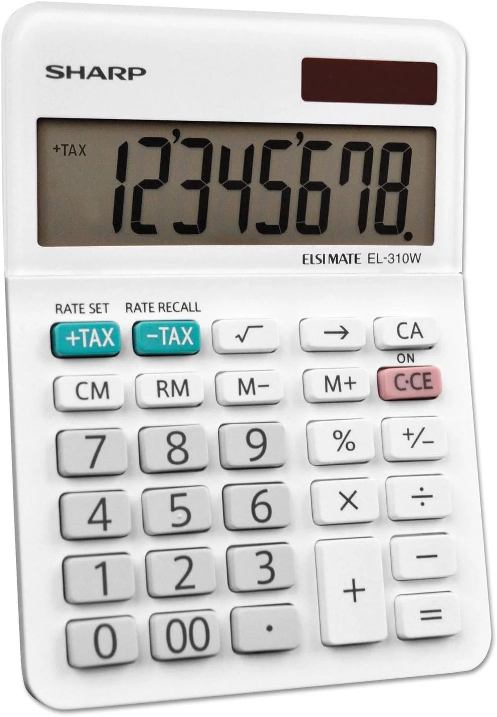 ماشین حساب شارپ EL-310WB، سفید، 3.125، 3.38 x 4.75 x 1.0 اینچ ماشین حساب شارپ EL-310WB، سفید، 3.125، 3.38 x 4.75 x 1.0 اینچ