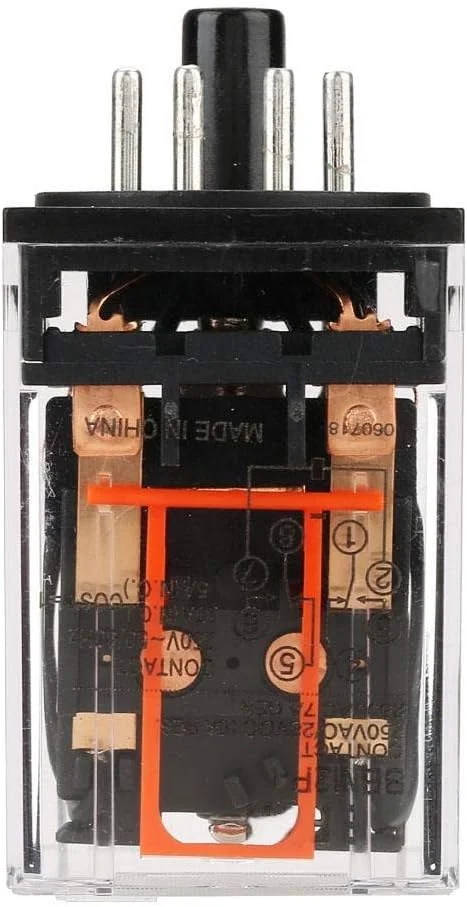 رله الکتریکی MK2P-I AC 220V، 8 پین 10 آمپر، رله الکترومغناطیسی عمومی رله الکتریکی MK2P-I AC 220V، 8 پین 10 آمپر، رله الکترومغناطیسی عمومی