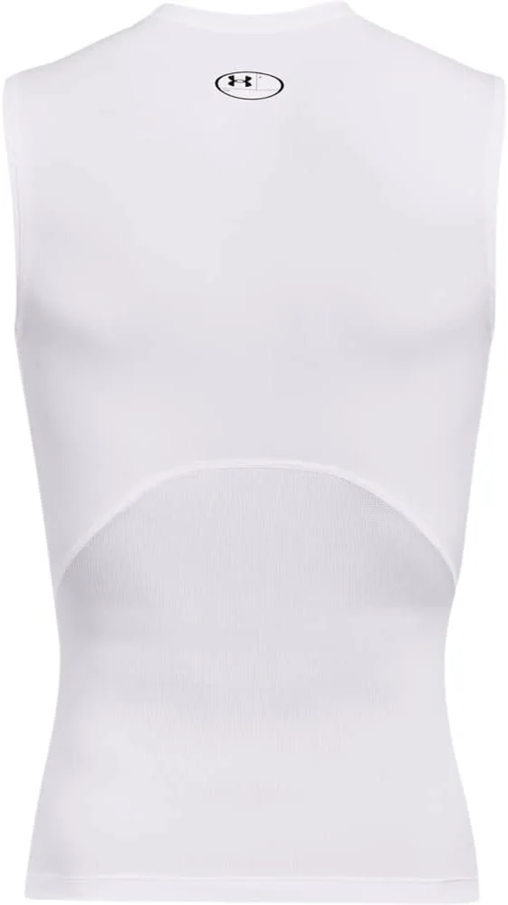 تاپ ورزشی مردانه آندر آرمور UA HG Armour Comp SL خنک کننده و تنفسی، جلیقه ورزشی با مواد ضد بو (بسته 1 عددی)