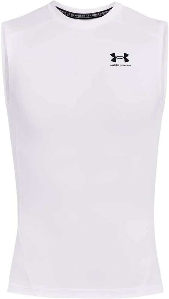 تاپ ورزشی مردانه آندر آرمور UA HG Armour Comp SL خنک کننده و تنفسی، جلیقه ورزشی با مواد ضد بو (بسته 1 عددی)