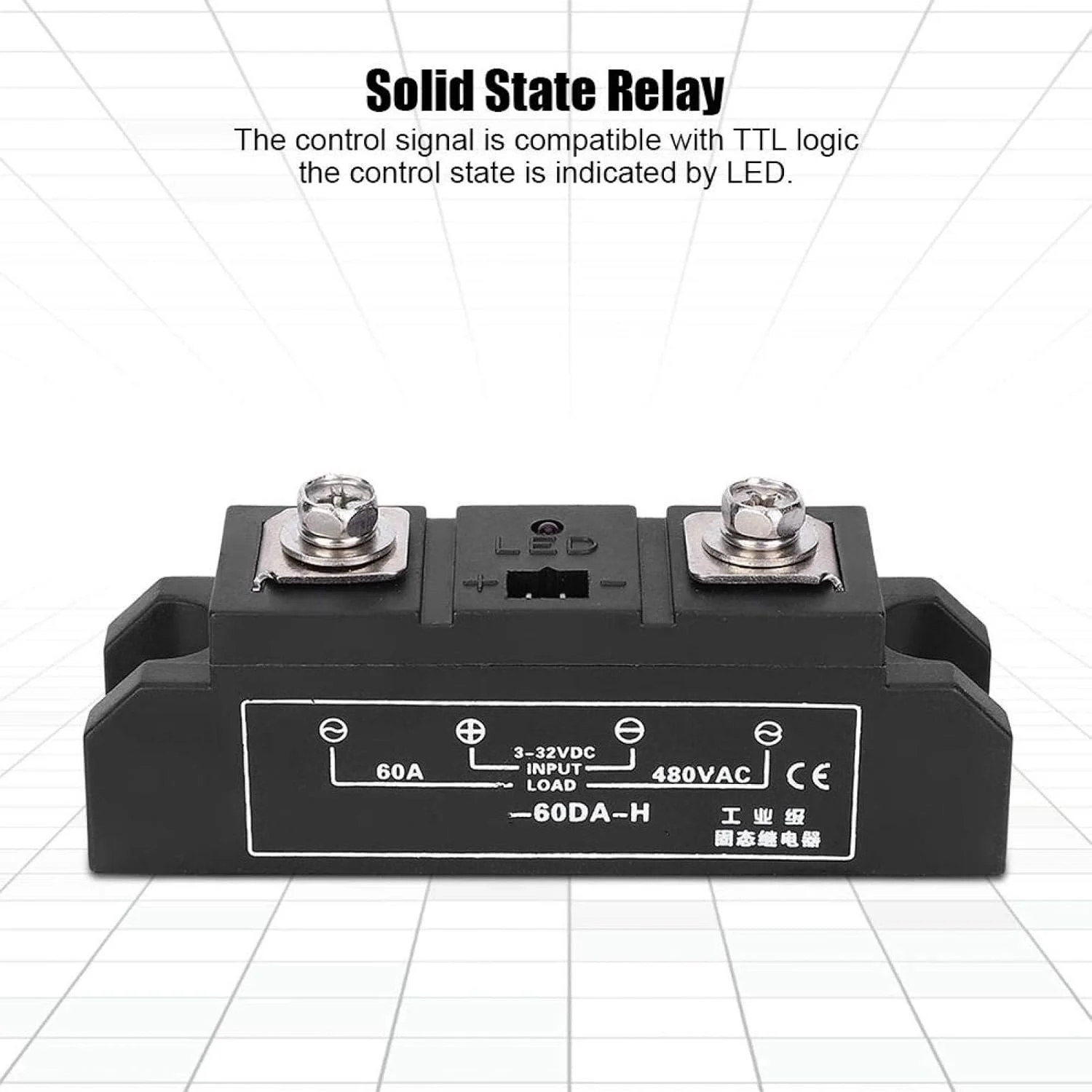 رله XELDEC - SSR-60DA-H رله حالت جامد درجه صنعتی لوازم جانبی رله غیر تماسی الکتریکی رله XELDEC - SSR-60DA-H رله حالت جامد درجه صنعتی لوازم جانبی رله غیر تماسی الکتریکی