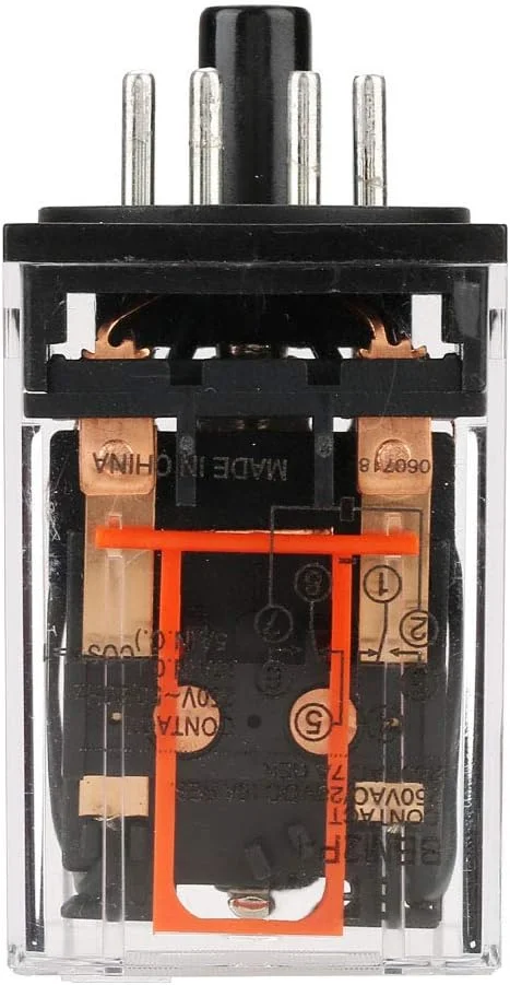 رله الکتریکی MK2P-I AC 220V، 8 پین 10A H رله الکترومغناطیسی همه منظوره، رله رله الکتریکی MK2P-I AC 220V، 8 پین 10A H رله الکترومغناطیسی همه منظوره، رله