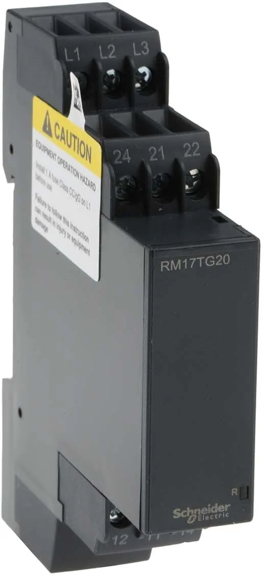 رله کنترل فاز Schneider Electric RM17-T - محدوده 183..484 ولت AC، مدل RM17TG20