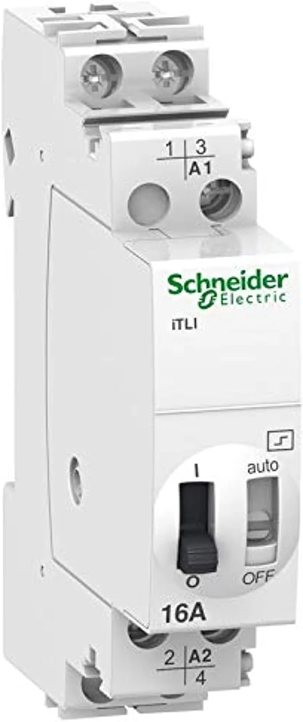 رله ضربه ای اشنایدر الکتریک iTLI - 2P - 1NO+1NC - 16A - بوبین 110 VDC - 230, 240 VAC 50/60Hz