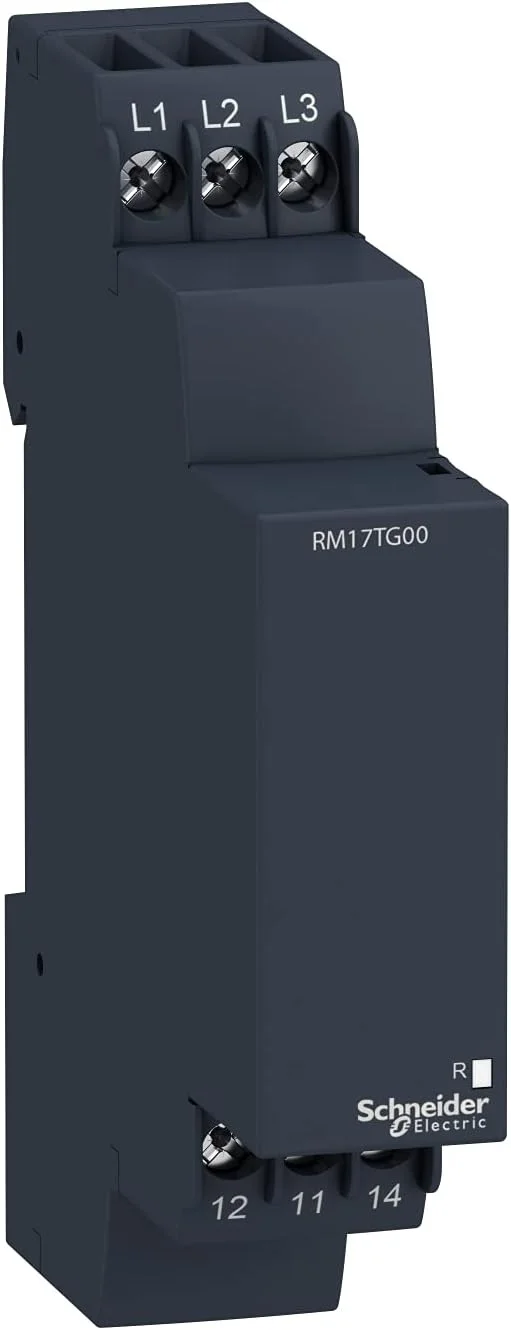 رله کنترل فاز اشنایدر الکتریک RM17-T - محدوده 183..528 ولت AC، مدل RM17TG00