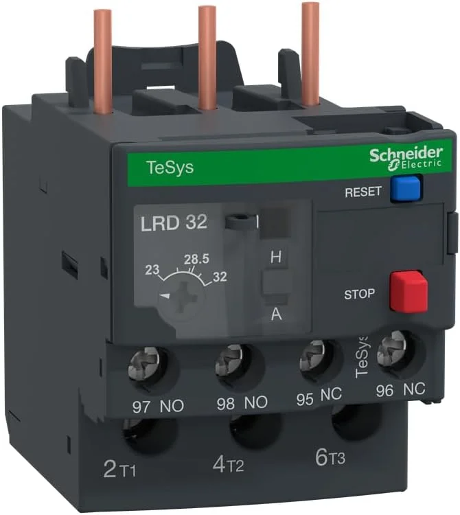 رله حرارتی اشنایدر الکتریک سری TeSys LRD 23 تا 32 آمپر LRD32