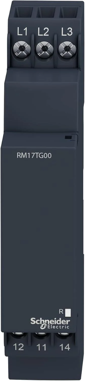 رله کنترل فاز اشنایدر الکتریک RM17-T - محدوده 183..528 ولت AC، مدل RM17TG00 رله کنترل فاز اشنایدر الکتریک RM17-T - محدوده 183..528 ولت AC، مدل RM17TG00