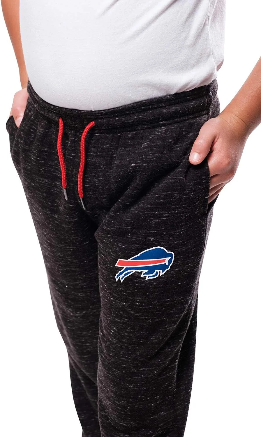 شلوار گرمکن ورزشی پشمی Ultra Game Boys' NFL Black Snow شلوار گرمکن ورزشی پشمی Ultra Game Boys' NFL Black Snow