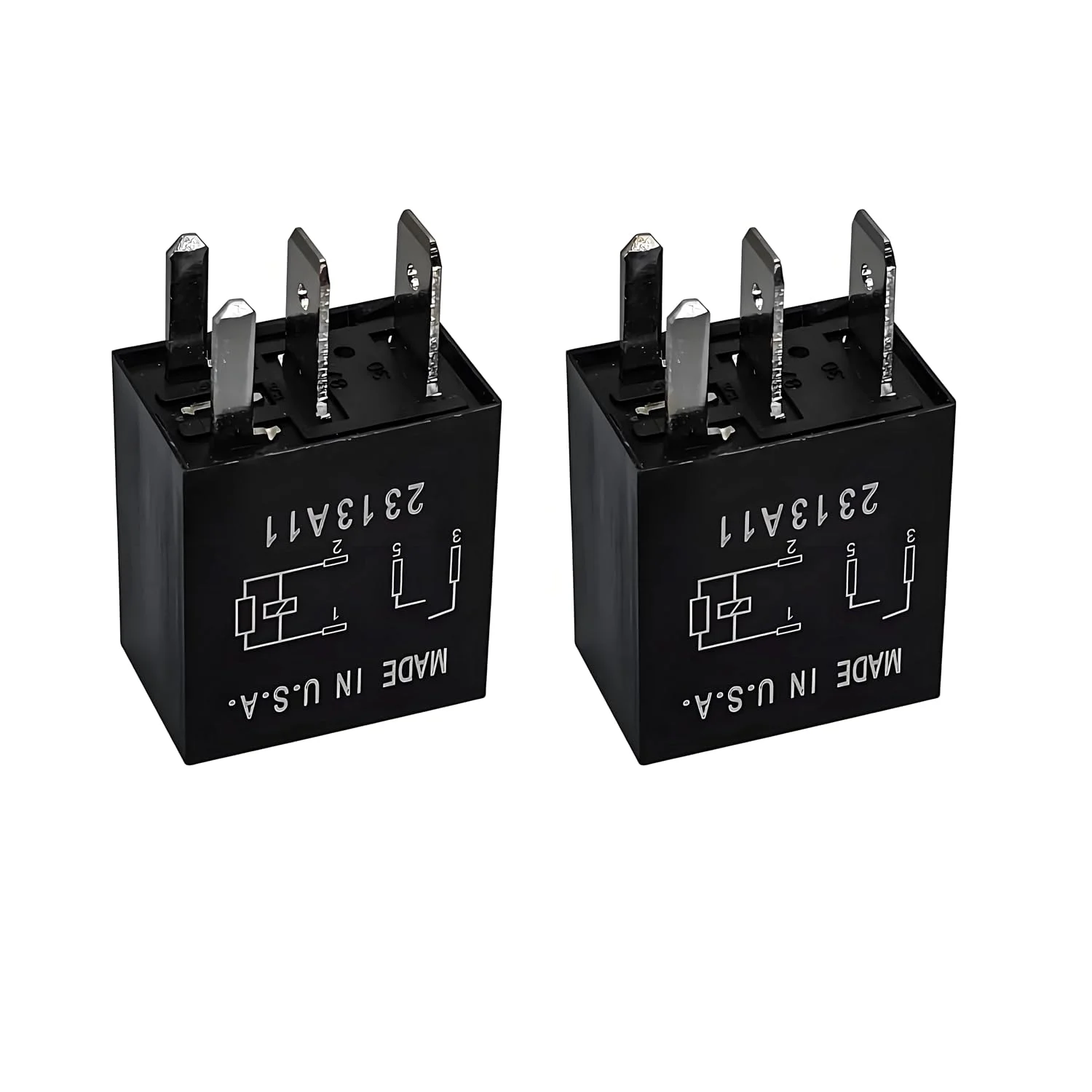 رله 2 عددی 8T2T-14B192-AA | رله خودرویی 12 ولت DC 4 پین جایگزین سازگار با مدل های منتخب فورد