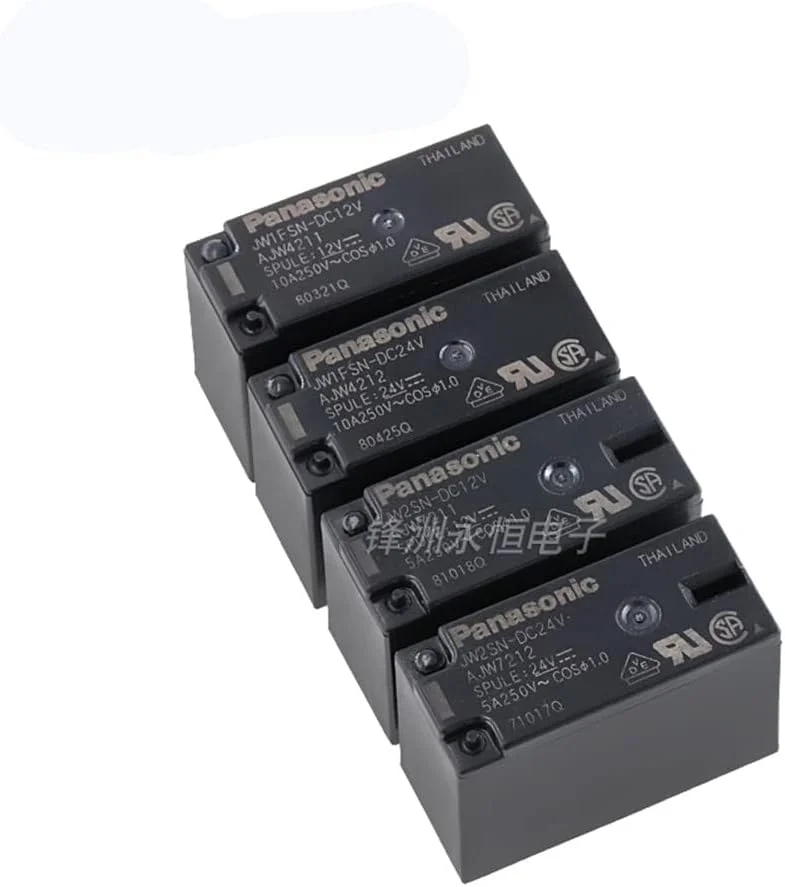 AETOOL - رله 2 عددی JW2SN-DC24𝖵 DC12𝖵 JW1FSN 8 پین / 5 آمپر / 250𝖵AC G2R (JW1FSN-12V)