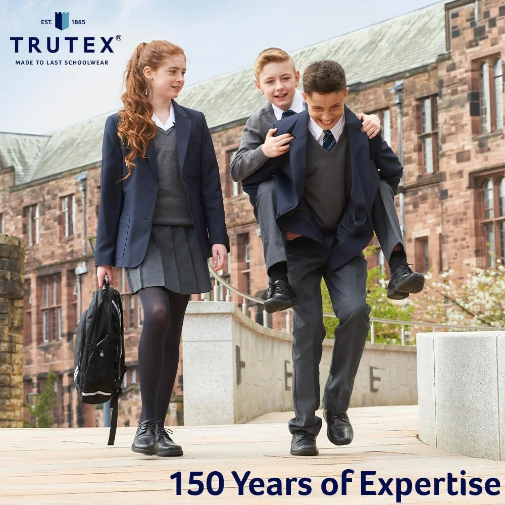 سویشرت مدرسه ای یقه گرد Trutex (1-16+ سال)، لباس فرم مدرسه پسرانه و دخترانه، ژاکت مدرسه ای استاندارد برای پسران و دختران، سویشرت مدرسه ای بچه گانه - لباس فرم مدرسه اصلی
