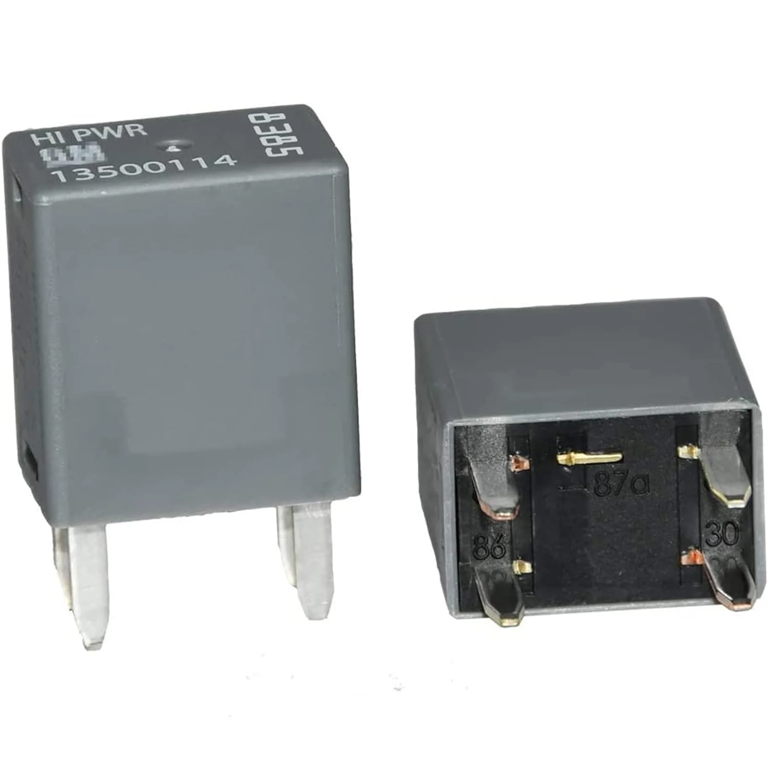 رله جعبه فیوز 4 پین پرقدرت JOINAP، بسته 2 عددی، شماره # 13500114/8385 سازگار با GM