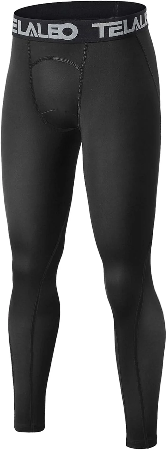 شلوار لگینگ حرارتی فشرده پسرانه، شلوار بیس لایر پشمی جوانان، لباس گرم مناسب هوای سرد (Fireball یک تبلیغ است)