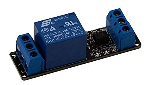 ماژول رله تک کانال 5 ولت 10 آمپر CentIoT با اپتوکوپلر - کنترل لوازم AC و DC - برای آردوینو DSP AVR PIC ARM