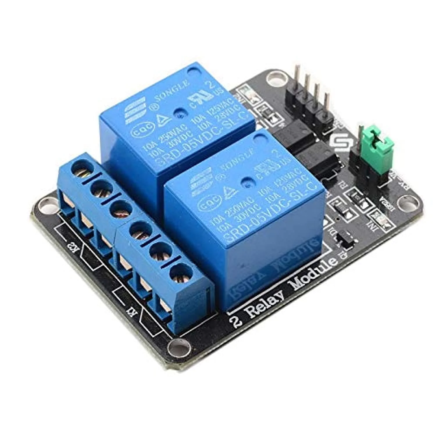ماژول رله 2 کانال Pcchips