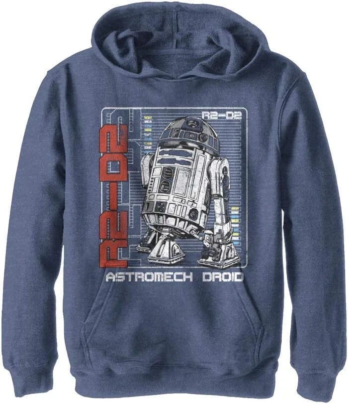 سوشرت کلاه دار دخترانه جنگ ستارگان طرح Astro Mech