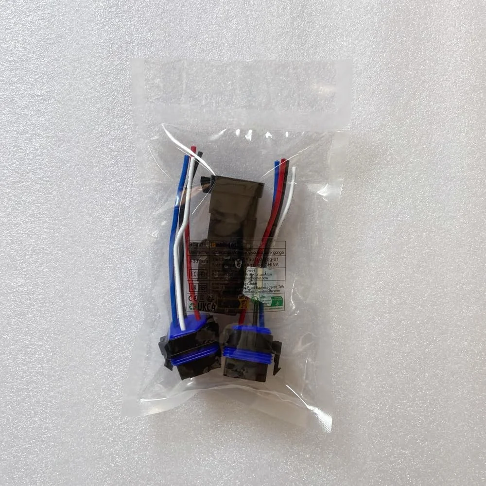 کیت رله 2 عددی 40/30 آمپر 12 ولت DC - سوئیچ رله خودرویی SPST ضد آب 4 پین با سیم های 12 AWG (سنگین برای اتومبیل، کامیون، قایق)