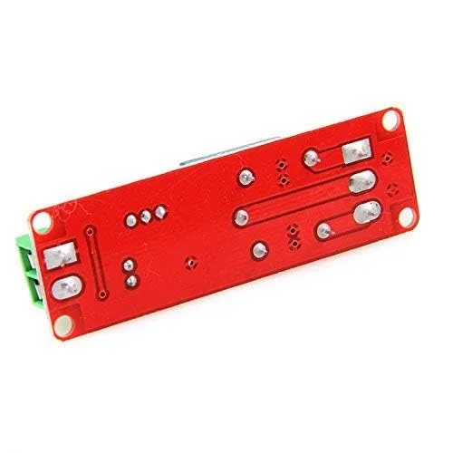 WANGCL 5 عدد ماژول رله تاخیر زمانی قابل تنظیم NE555 12V DC 0-10 ثانیه برای آردوینو رزبری پای