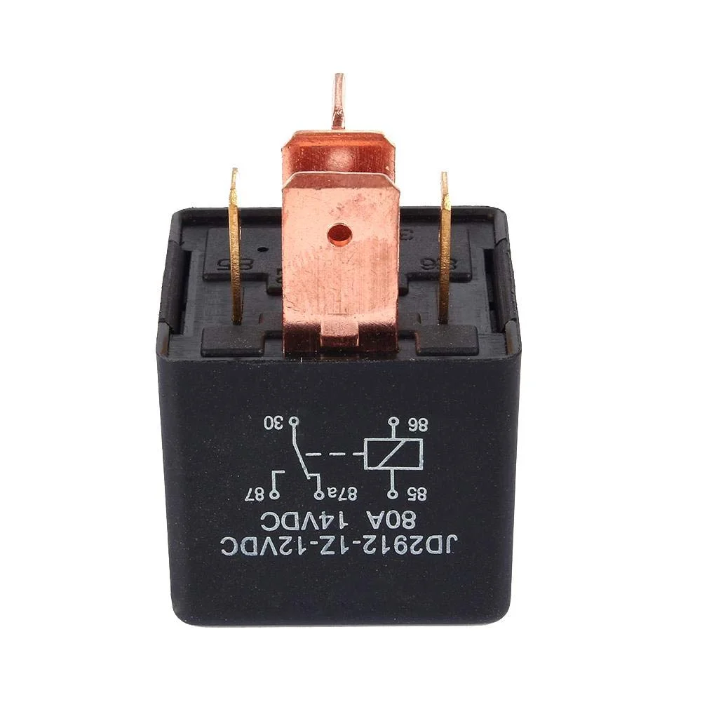 رله 5 پین 12 ولت 80 آمپر DC Keenso برای خودرو، ون، قایق، کامیون و موتور