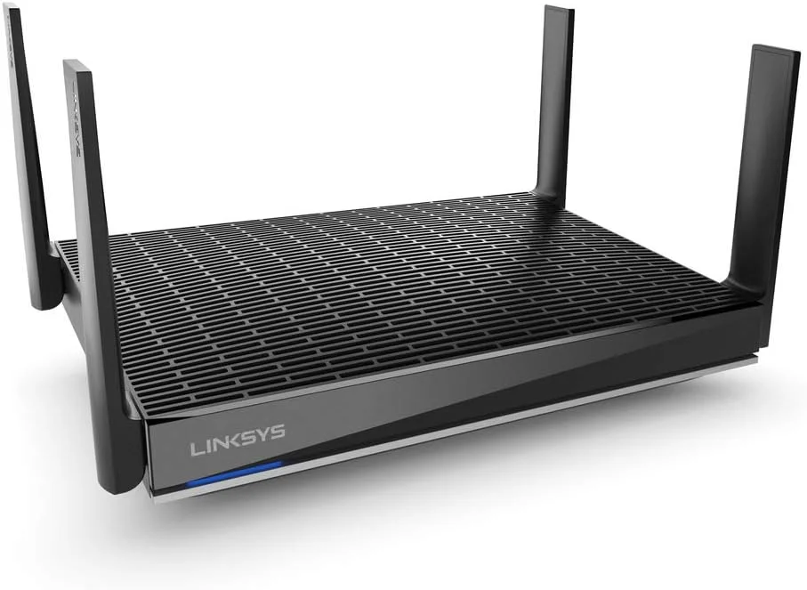 روتر وای فای 6 مش دو بانده Linksys Mr9600 (AX6000، سازگار با سیستم وای فای کل خانه Velop، کنترل والدین از طریق برنامه Linksys)