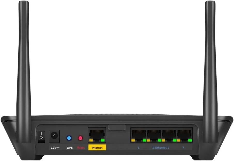 روتر وای فای 5 مش دو بانده Linksys MR6350 (AC1300) - سازگار با سیستم وای فای کل خانه Velop - روتر گیمینگ اینترنت بی سیم با MU-MIMO، کنترل والدین و شبکه مهمان از طریق برنامه Linksys