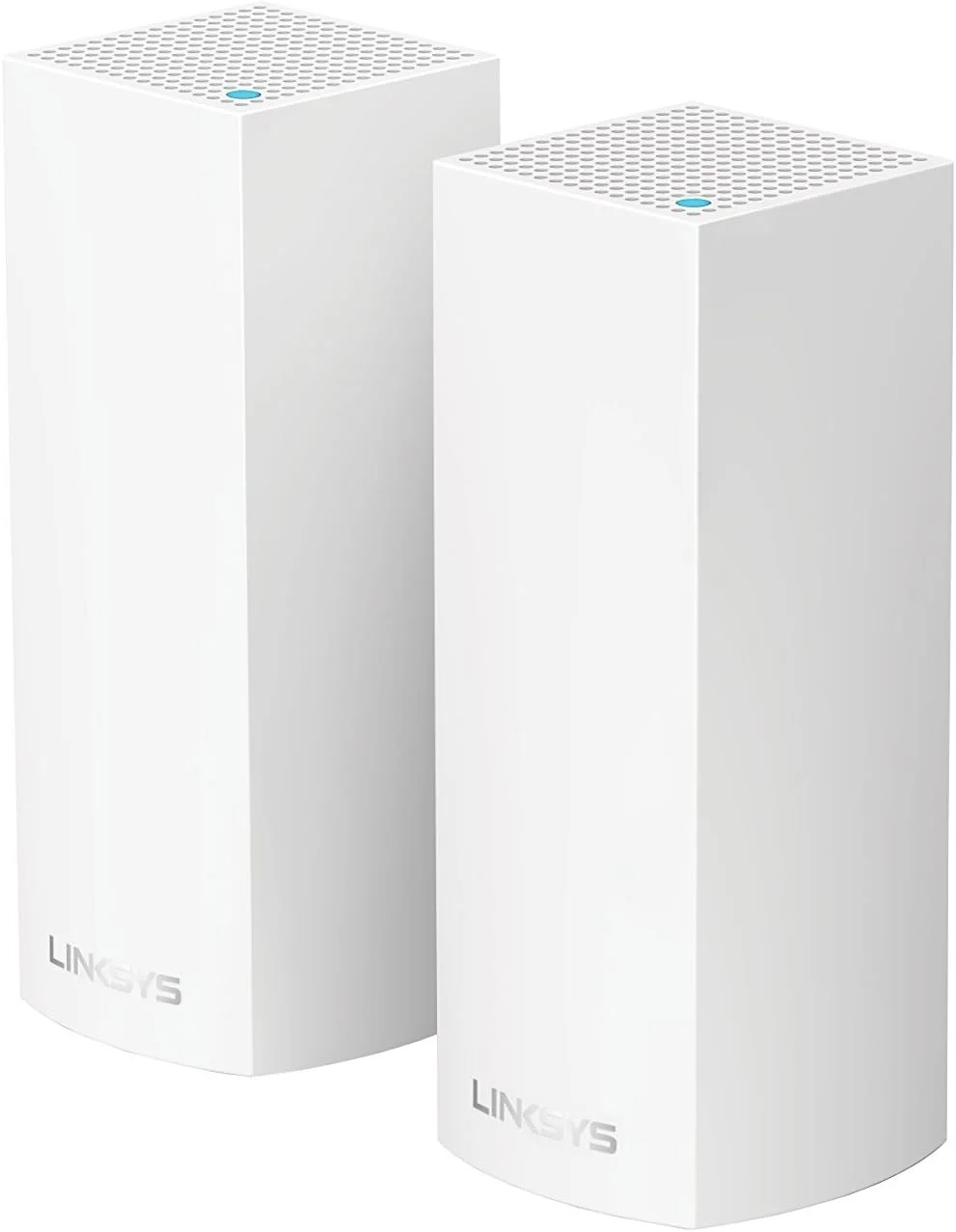 سیستم وای فای مش خانگی سه بانده Linksys Velop AC4400 - بسته 2 عددی (پوشش تا 370 متر مربع) (بازسازی شده)