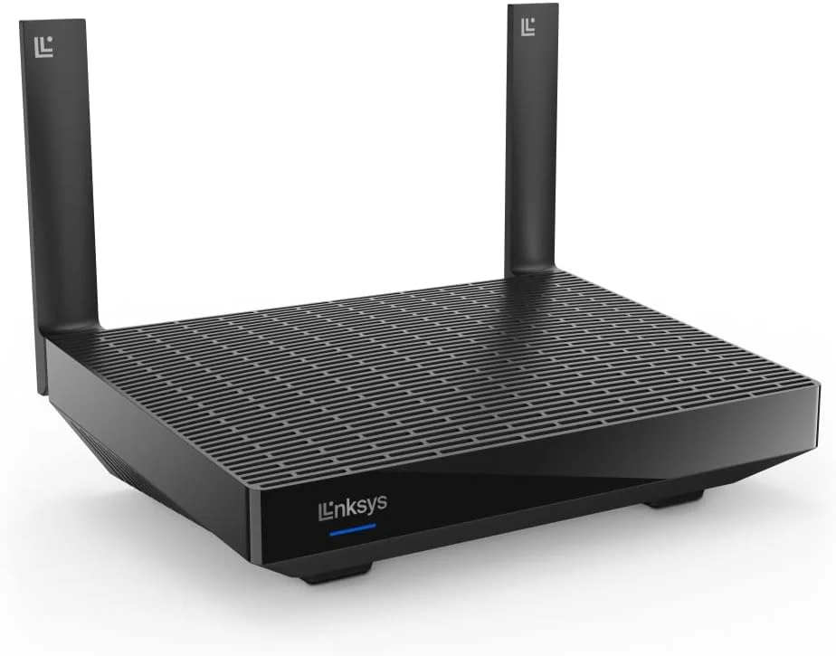 روتر وای فای 6 مش دو بانده Linksys Hydra 6 (AX3000) - روتر گیمینگ بی سیم با سرعت تا 3.0 گیگابیت بر ثانیه، پشتیبانی از 25+ دستگاه و پوشش 2000 فوت مربع - سازگار با سیستم وای فای مش Linksys