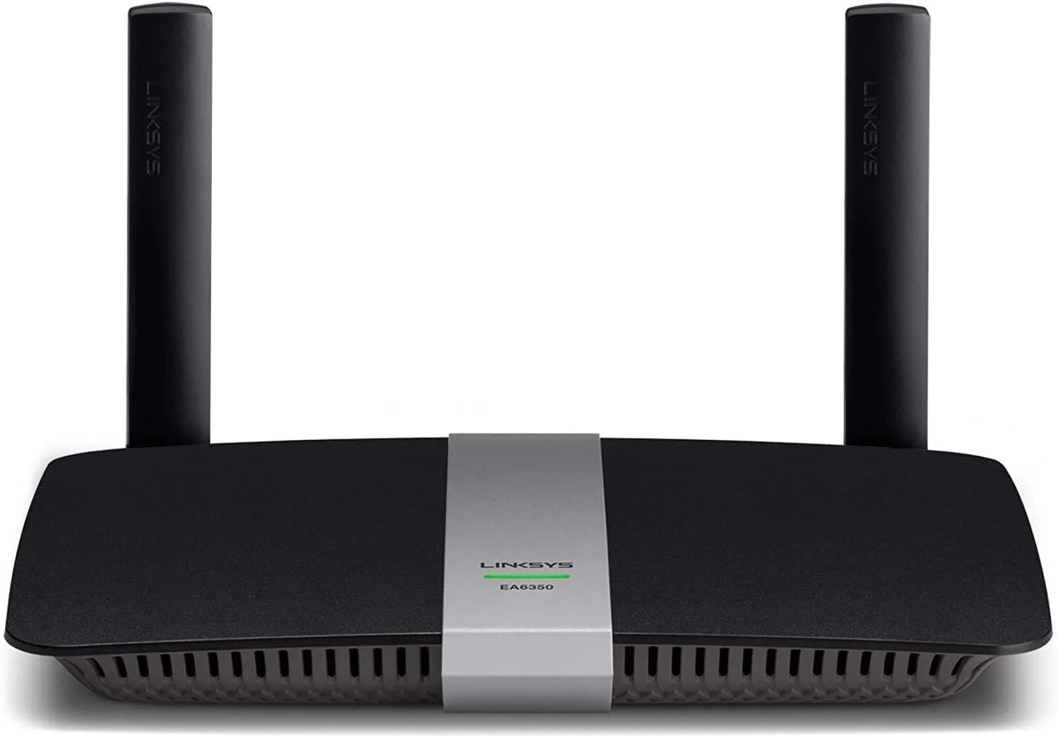 روتر وای فای دو بانده Linksys EA6350 برای خانه (روتر بی سیم سریع AC1200)، مشکی
