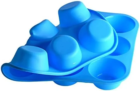 قالب مافین سیلیکونی U-HOOME، 2 عددی، قالب کیک و مافین نچسب سیلیکونی، قالب 12 تایی