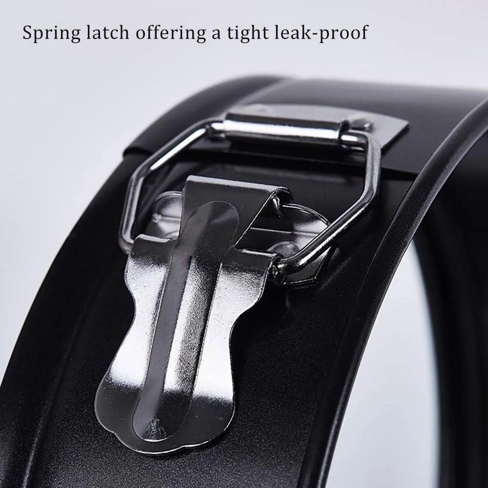 قالب کمربندی Webake سایز 10 اینچ، نچسب و ضد نشت، قالب کیک گرد با کف جداشونده برای پخت کیک هالووین و کیک جشن کریسمس