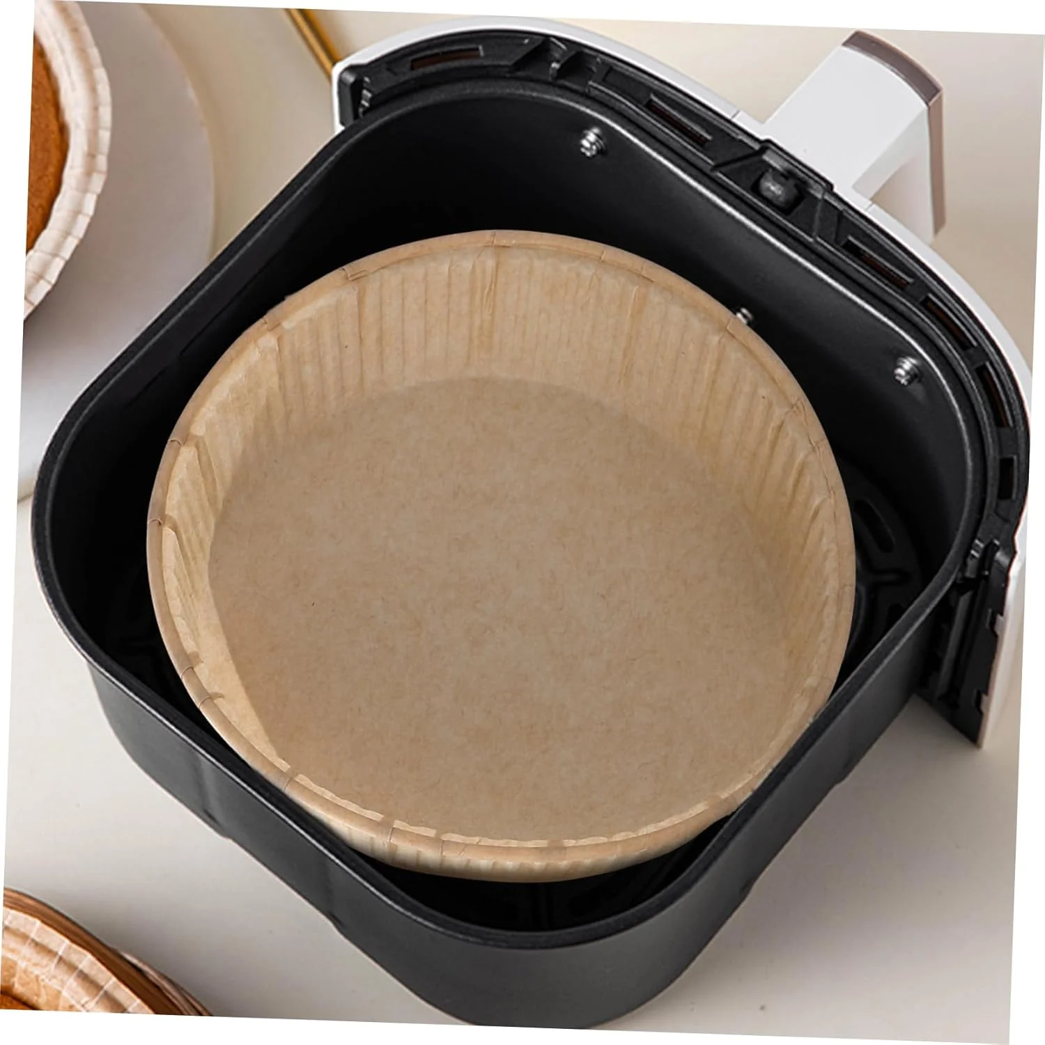 SUPVOX 100 عدد قالب کاغذی کیک پزی، قالب تارت تخم مرغی، قالب کاغذی پانتونه، قالب مینی کاپ کیک، قالب تارت، قالب پخت کاغذی، قالب کیک عمیق، قالب پای، فنجان کاغذی ایتالیایی، کاغذ روغنی با درجه غذایی