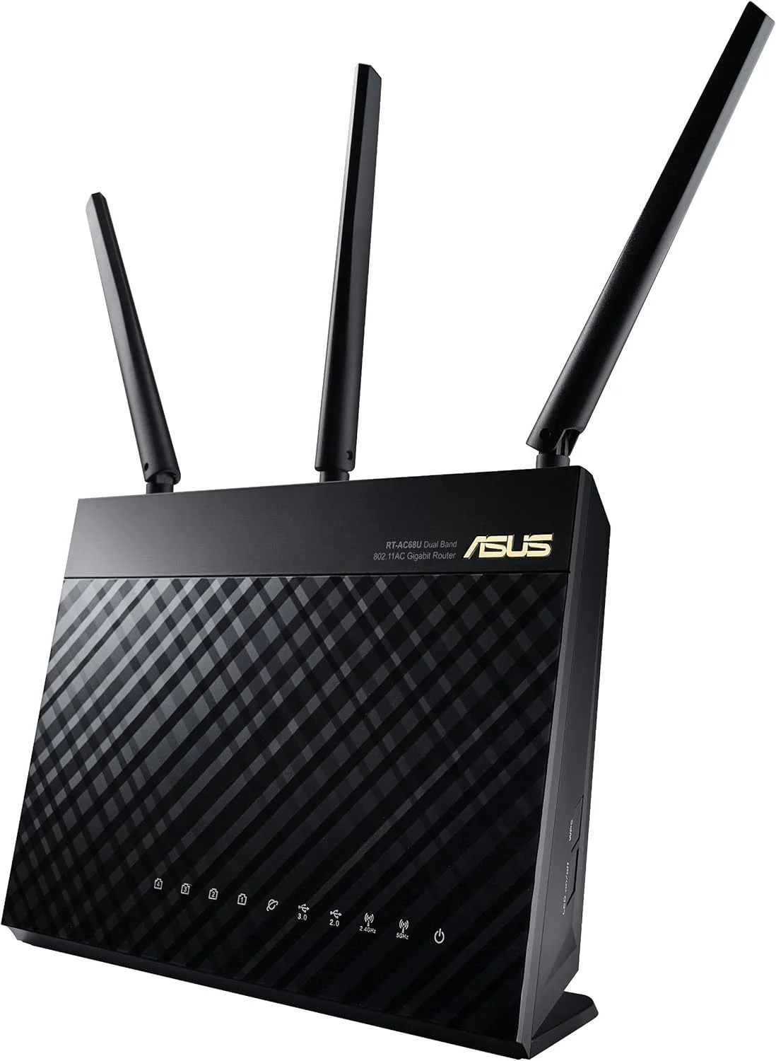 روتر دو بانده ASUS Whole Home AiMesh (AC1900) برای سیستم وای فای مش (تا 1900 مگابیت در ثانیه) - امنیت شبکه AiProtection توسط Trend Micro، QoS تطبیقی و کنترل والدین (RT-AC68U)