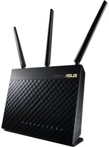 روتر دو بانده ASUS Whole Home AiMesh (AC1900) برای سیستم وای فای مش (تا 1900 مگابیت در ثانیه) - امنیت شبکه AiProtection توسط Trend Micro، QoS تطبیقی و کنترل والدین (RT-AC68U)