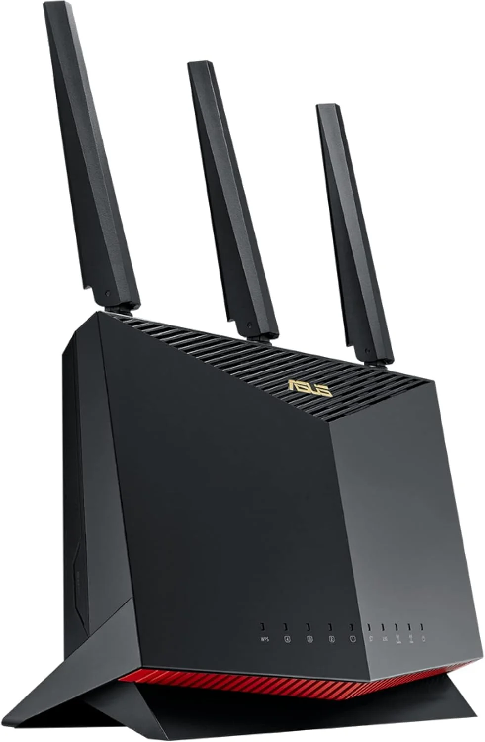 روتر گیمینگ ASUS RT-AX86U (AX5700) دو بانده WiFi 6 قابل توسعه، پورت 2.5G، حالت بازی موبایل، Port Forwarding، امنیت شبکه بدون اشتراک، Instant Guard، VPN، سازگار با AiMesh