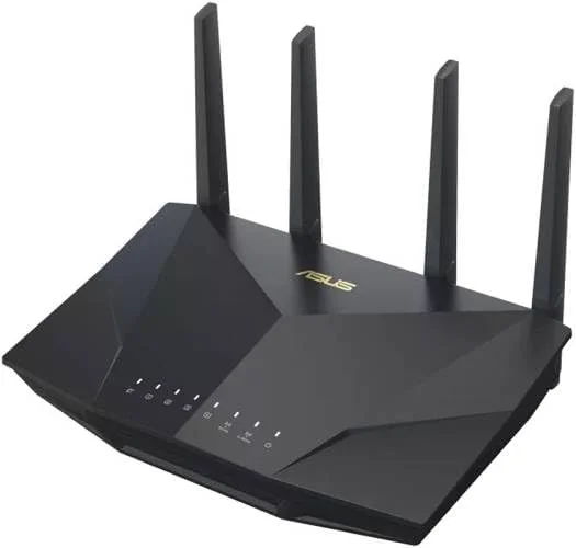 روتر دو بانده ASUS RT-AX5400 WiFi 6 - 5,400 مگابیت بر ثانیه، OFDMA و MU-MIMO، سازگار با AiMesh
