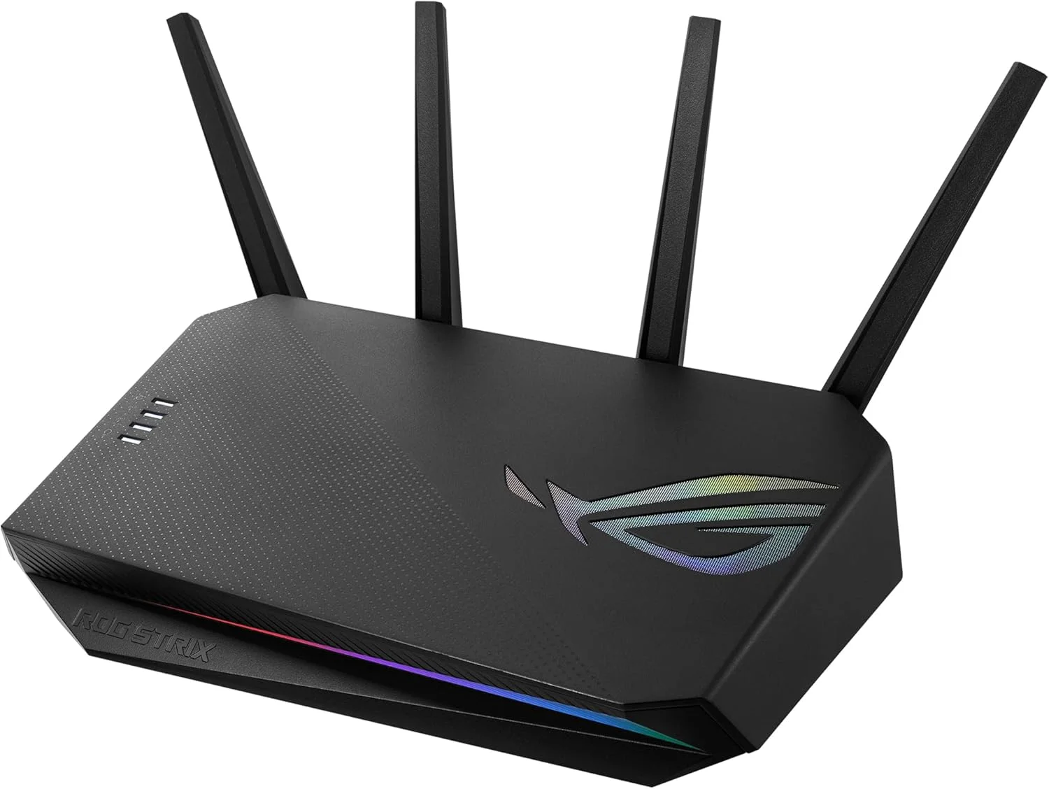 روتر گیمینگ ASUS ROG Strix GS-AX5400 (قابل ترکیب، اتصال به عنوان جایگزین روتر 4G و 5G، سیستم WLAN مشبک Ai، WiFi 6 AX5400، سازگار با PS5، موتور بازی با Aura RGB، گیگابیت LAN)