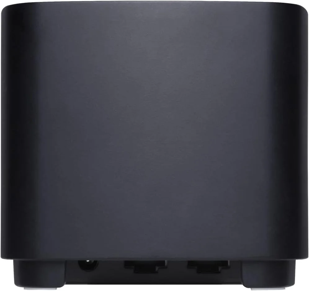 سیستم وای فای مش ASUS ZenWiFi AX Mini، وای فای 6 (AX1800 XD4 2PK) - پوشش کل خانه تا 4800 فوت مربع و 5+ اتاق، AiMesh - مشکی