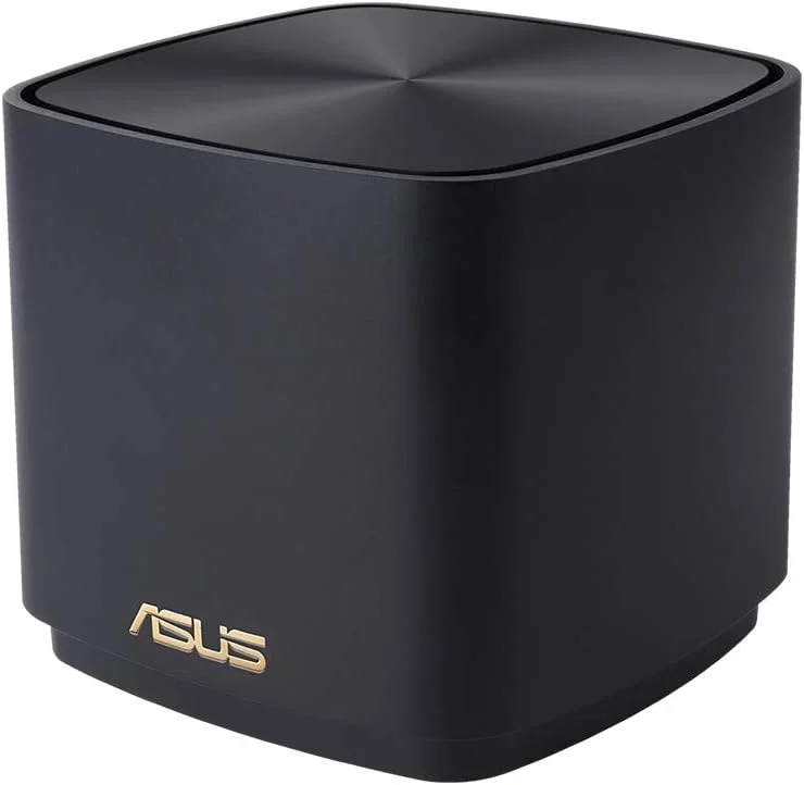 روتر بی سیم ASUS Xd4 Wifi Mini گیگابیتی اترنت سه بانده، Ax1800 6، 2.4 گیگاهرتز/5 گیگاهرتز، 2X Lan، 3 واحد، بسته 3 عددی - سفید