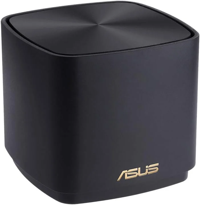 روتر بی سیم ASUS Xd4 Wifi Mini گیگابیتی اترنت سه بانده، Ax1800 6، 2.4 گیگاهرتز/5 گیگاهرتز، 2X Lan، 3 واحد، بسته 3 عددی - سفید