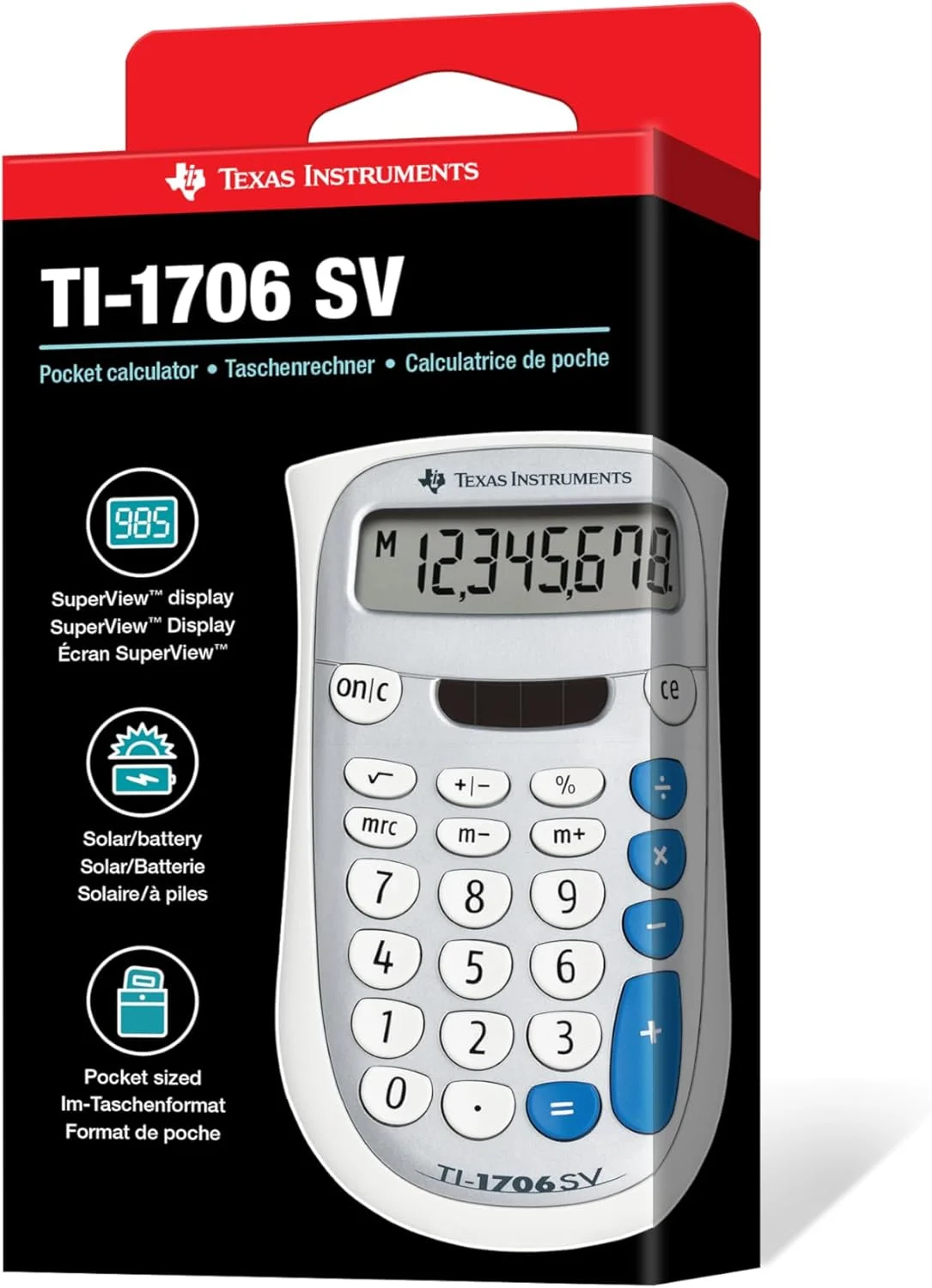 ماشین حساب مهندسی تگزاس اینسترومنتس مدل TI-1706 SV ماشین حساب مهندسی تگزاس اینسترومنتس مدل TI-1706 SV