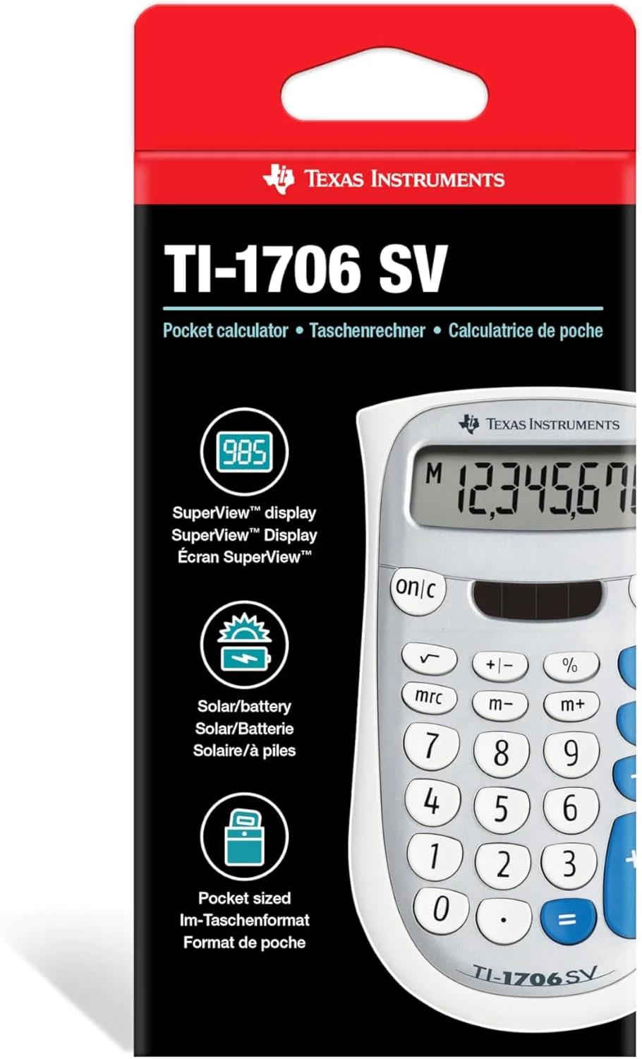 ماشین حساب مهندسی تگزاس اینسترومنتس مدل TI-1706 SV ماشین حساب مهندسی تگزاس اینسترومنتس مدل TI-1706 SV