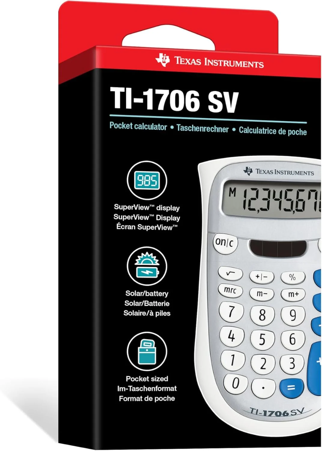 ماشین حساب مهندسی تگزاس اینسترومنتس مدل TI-1706 SV ماشین حساب مهندسی تگزاس اینسترومنتس مدل TI-1706 SV