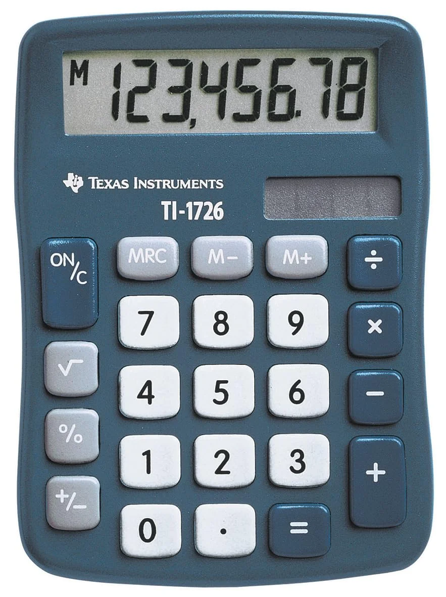 ماشین حساب تگزاس اینسترومنتس مدل TI-1726