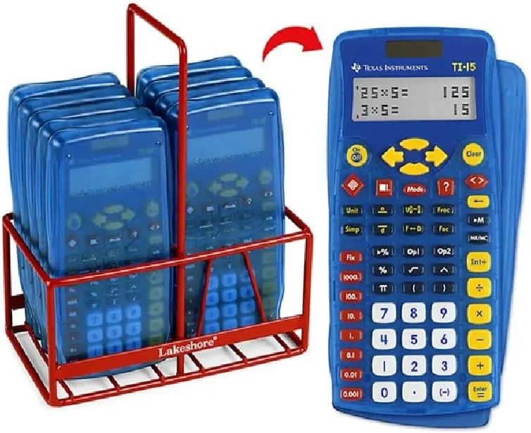 ماشین حساب خورشیدی تگزاس اینسترومنتس TI-108 / کیت آموزشی (مجموعه 10 عددی) ماشین حساب خورشیدی تگزاس اینسترومنتس TI-108 / کیت آموزشی (مجموعه 10 عددی)