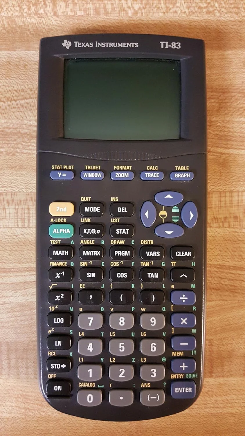ماشین حساب گرافیکی تگزاس اینسترومنتس TI-83
